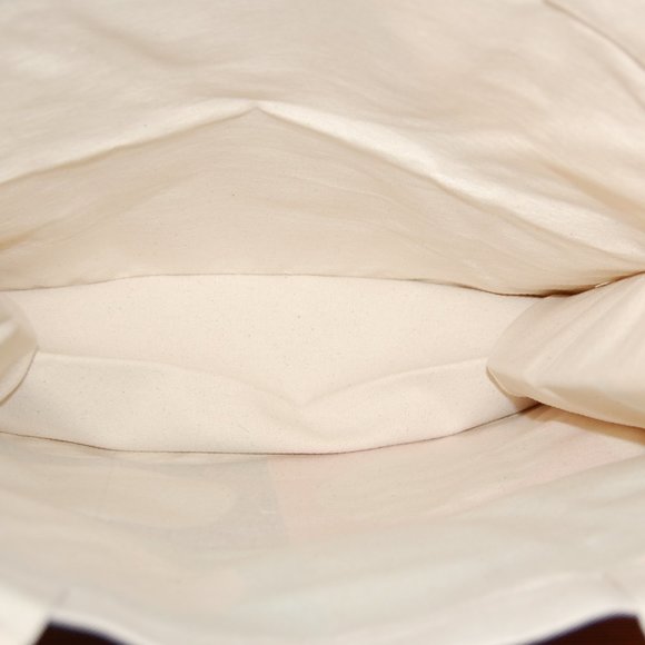 FOSSIL White Canvas large new TOTE BAG - Picture 3 of 3